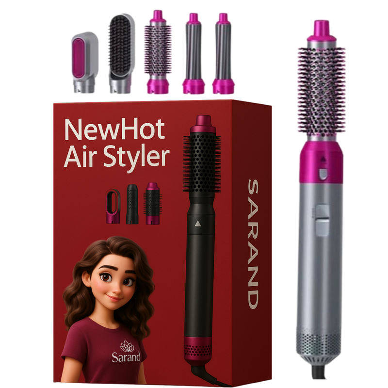 Escova Modeladora 5 em 1 - New Hot Air Styler™