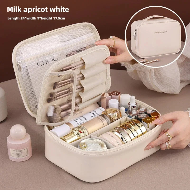 SARAND LuxBeauty™ – Nécessaire em Couro PU