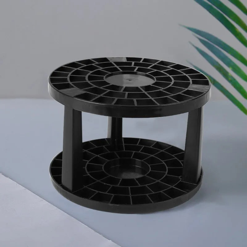 SARAND GlamSpin™ – Organizador Rotativo de Pincéis com Design Minimalista